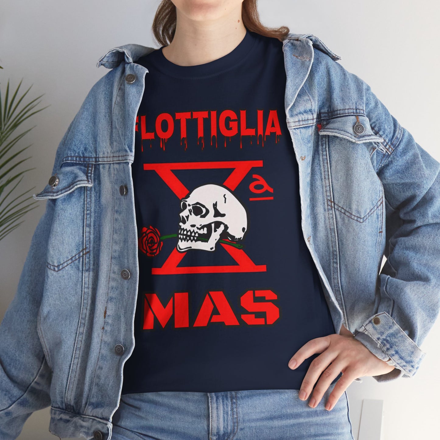 Maglietta Decima Flottiglia MAS - Flottiglia X Mas Design, Marina Militare Corpo Speciale, Marina Italiana