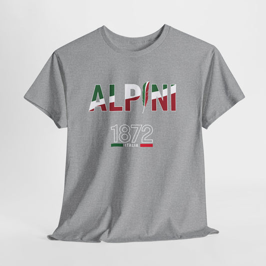 Maglietta Alpini, Alpini Italiani, Esercito Italiano,, Vintage Style Shirt, ALPINI 1872, Montagna Alpina, Tricolore Italiano