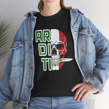 Maglietta Paracadutisti, Maglietta Arditi, Paracadutisti Arditi, Unisex Heavy Cotton T-Shirt Teschio, Shirt Paracadutisti incursori