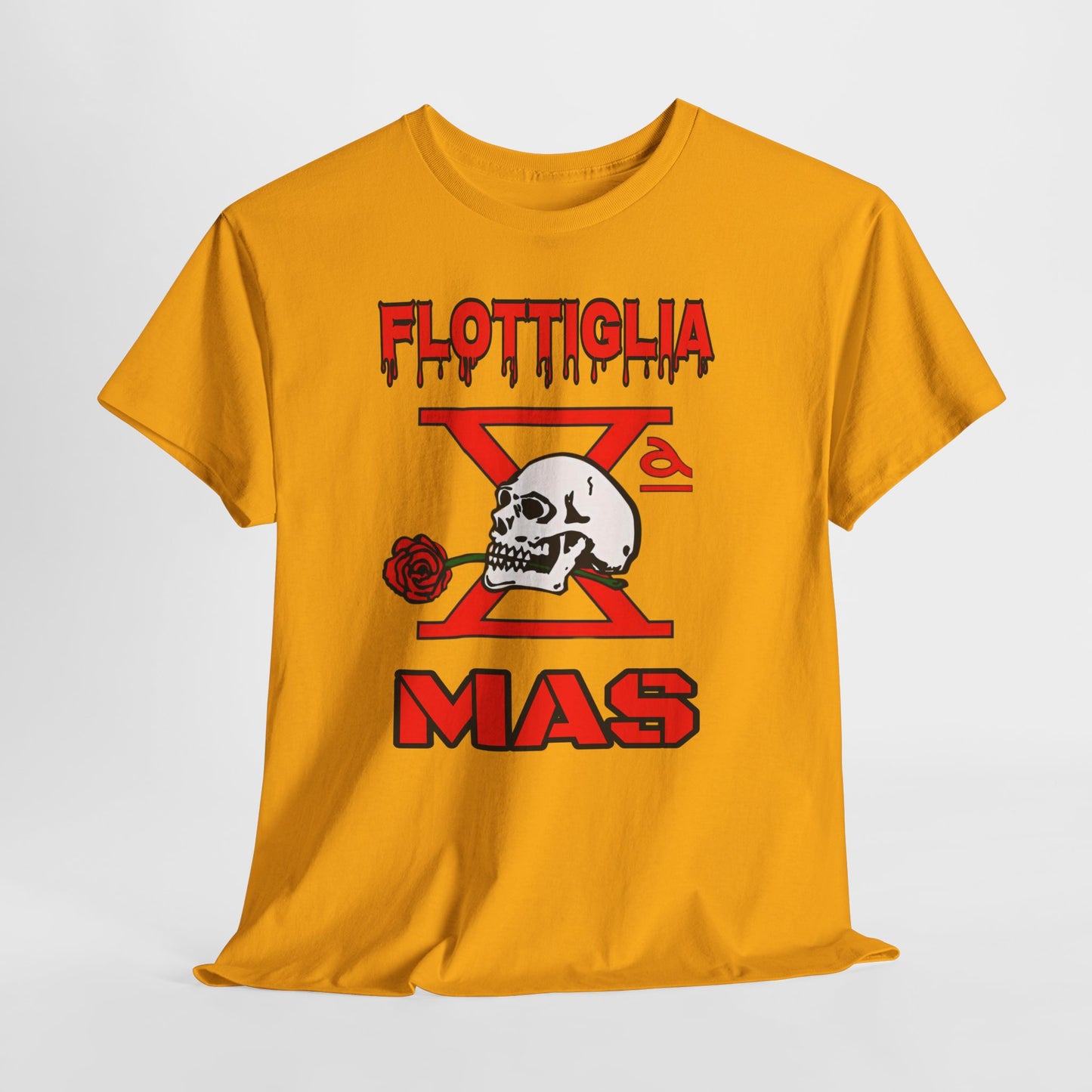 Maglietta Decima Flottiglia MAS - Flottiglia X Mas Design, Marina Militare Corpo Speciale, Marina Italiana