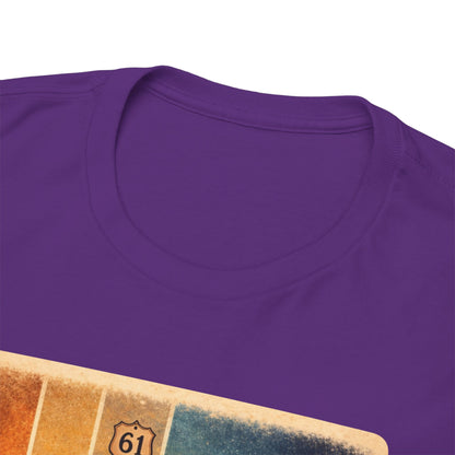 Robert Johnson Crossroads T-Shirt | Delta Blues Mississippi Tee | Route 61 Vintage Guitar Shirt