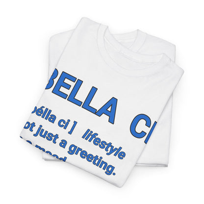 Maglietta Dizionario Romano, Maglietta divertente Vocaboli e sostantivi Romani, modi di dire Romaneschi, Bella Cì