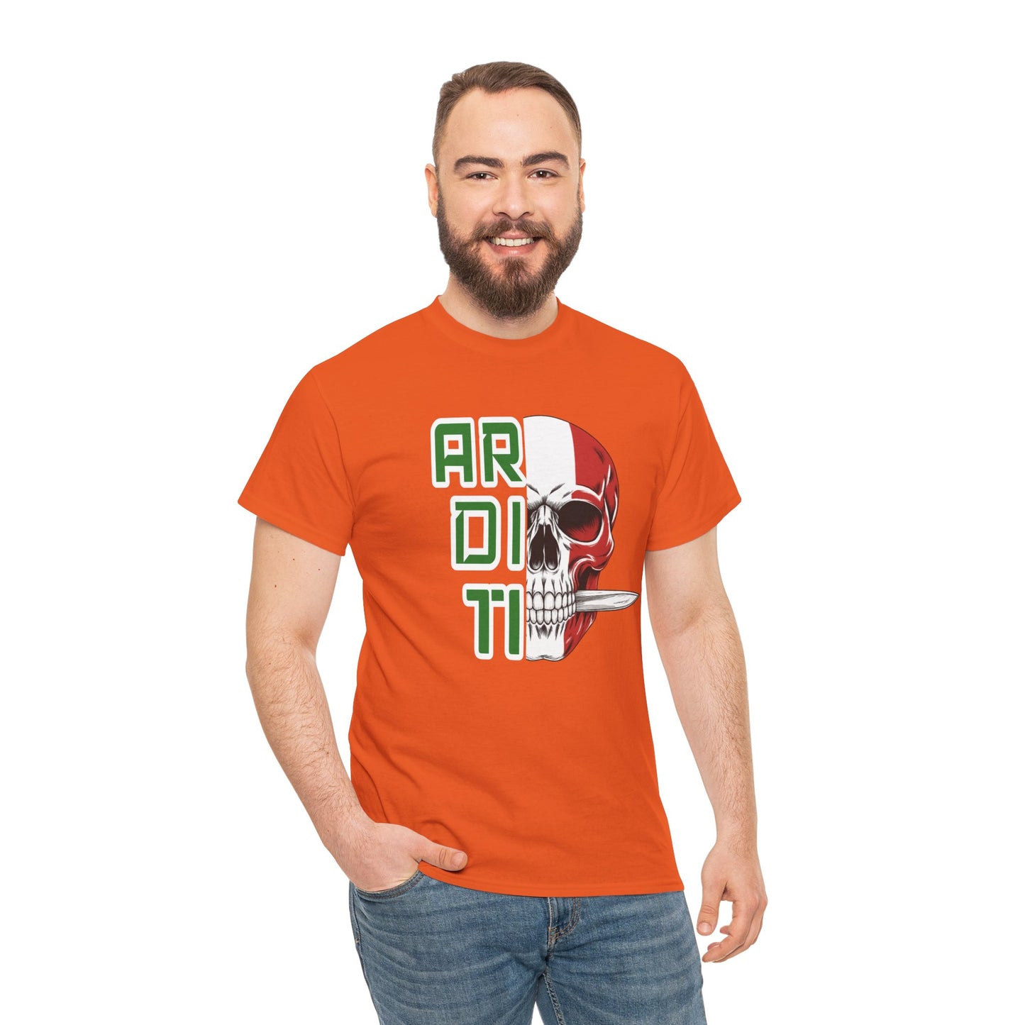 Maglietta Paracadutisti, Maglietta Arditi, Paracadutisti Arditi, Unisex Heavy Cotton T-Shirt Teschio, Shirt Paracadutisti incursori