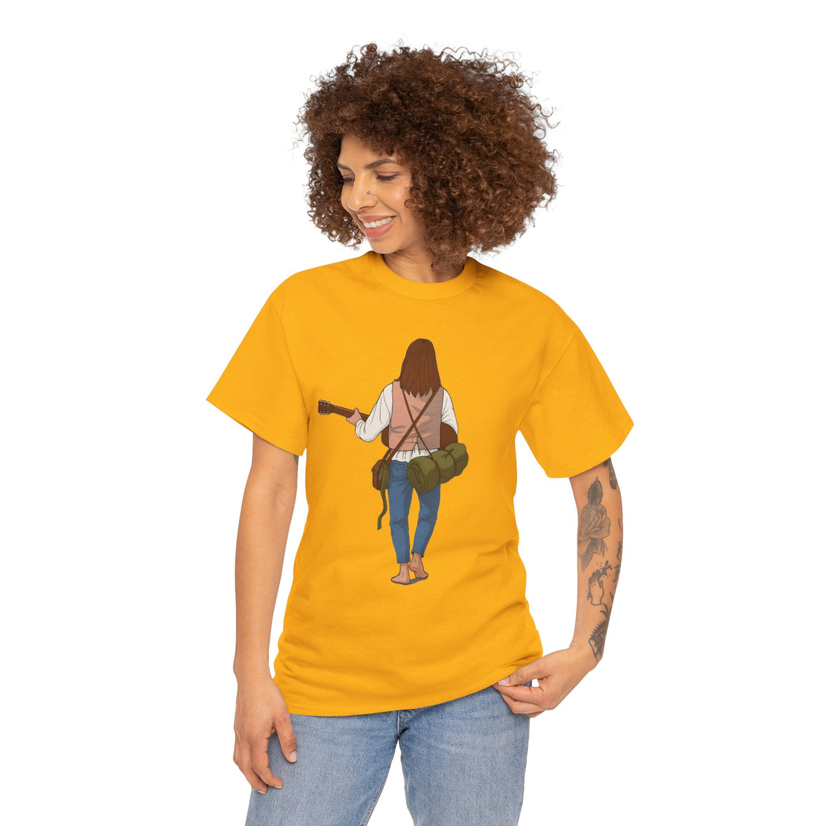 T-Shirt Il Vagabondo | Maglietta Vintage Anni 80 Retrò | Cotone Pesante | Idea Regalo