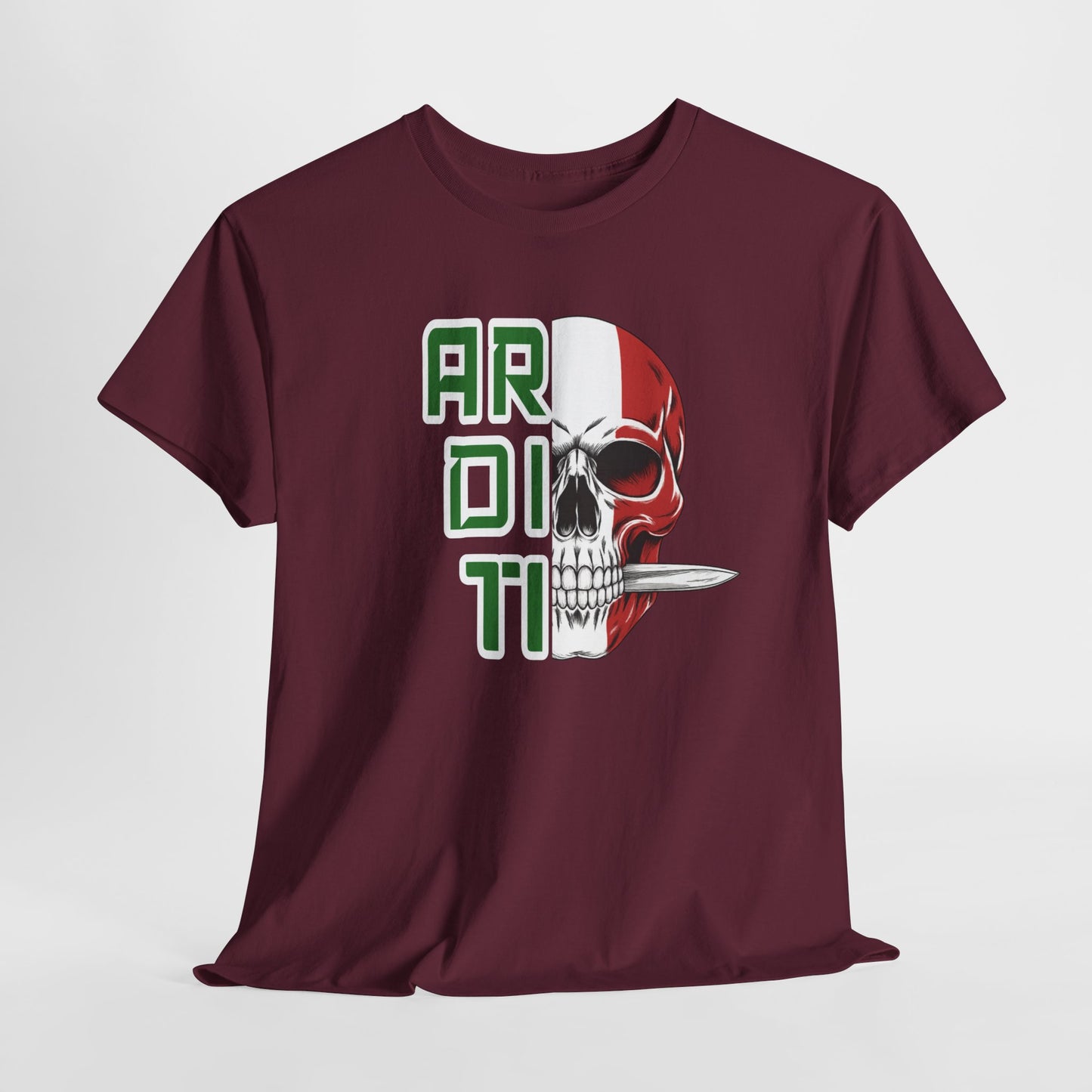 Maglietta Paracadutisti, Maglietta Arditi, Paracadutisti Arditi, Unisex Heavy Cotton T-Shirt Teschio, Shirt Paracadutisti incursori