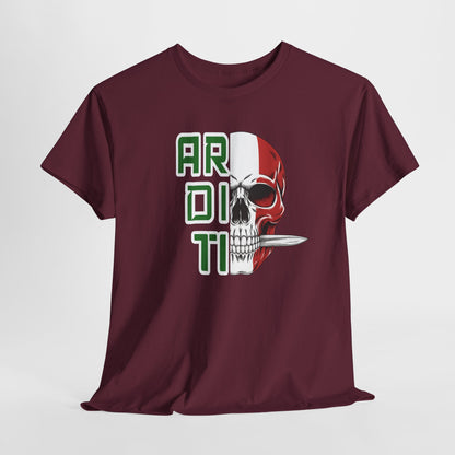 Maglietta Paracadutisti, Maglietta Arditi, Paracadutisti Arditi, Unisex Heavy Cotton T-Shirt Teschio, Shirt Paracadutisti incursori