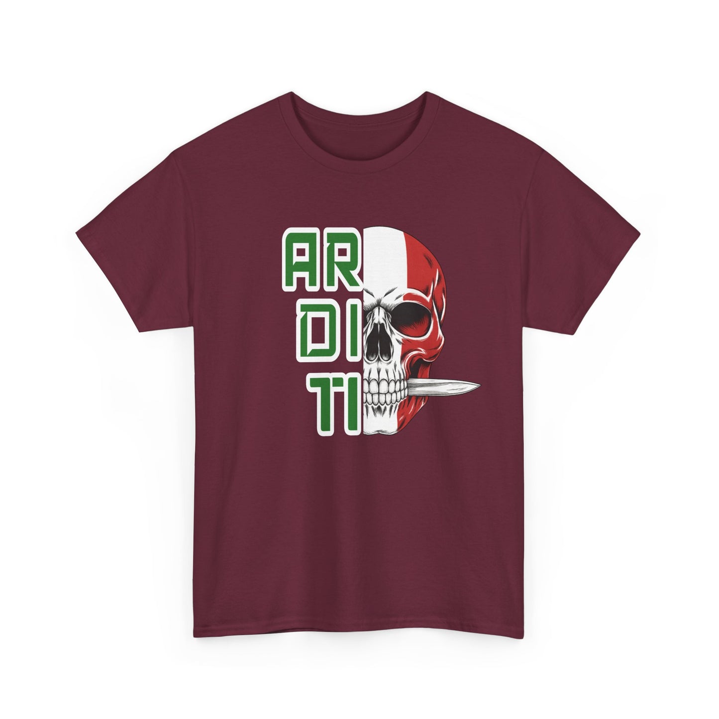 Maglietta Paracadutisti, Maglietta Arditi, Paracadutisti Arditi, Unisex Heavy Cotton T-Shirt Teschio, Shirt Paracadutisti incursori