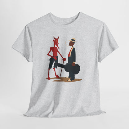 T-shirt Robert Johnson, T-shirt Blues, Robert Johnson Me and the Devil Blues, Shirt Delta Blues, shirt Mississippi