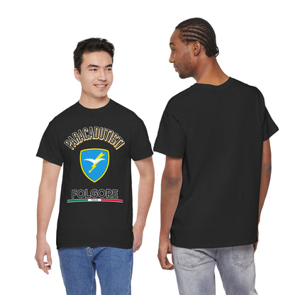 Folgore Paratroopers T-Shirt, Vintage Folgore Paratroopers Tee, Paratrooper T-Shirt, Military Shirt, Italy Inspired, Paratroopers 