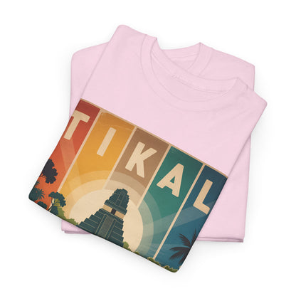Tikal Jaguar T-Shirt — Guatemala Petén Animal Design