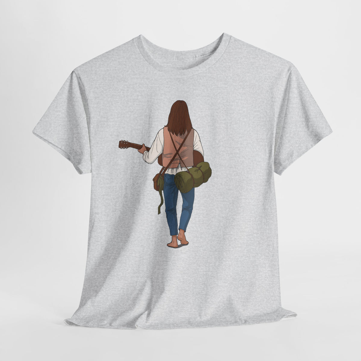 T-Shirt Il Vagabondo | Maglietta Vintage Anni 80 Retrò | Cotone Pesante | Idea Regalo