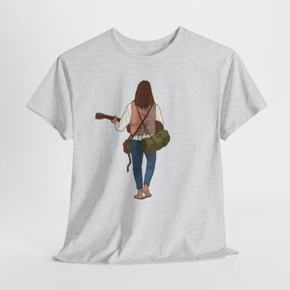 T-Shirt Il Vagabondo | Maglietta Vintage Anni 80 Retrò | Cotone Pesante | Idea Regalo