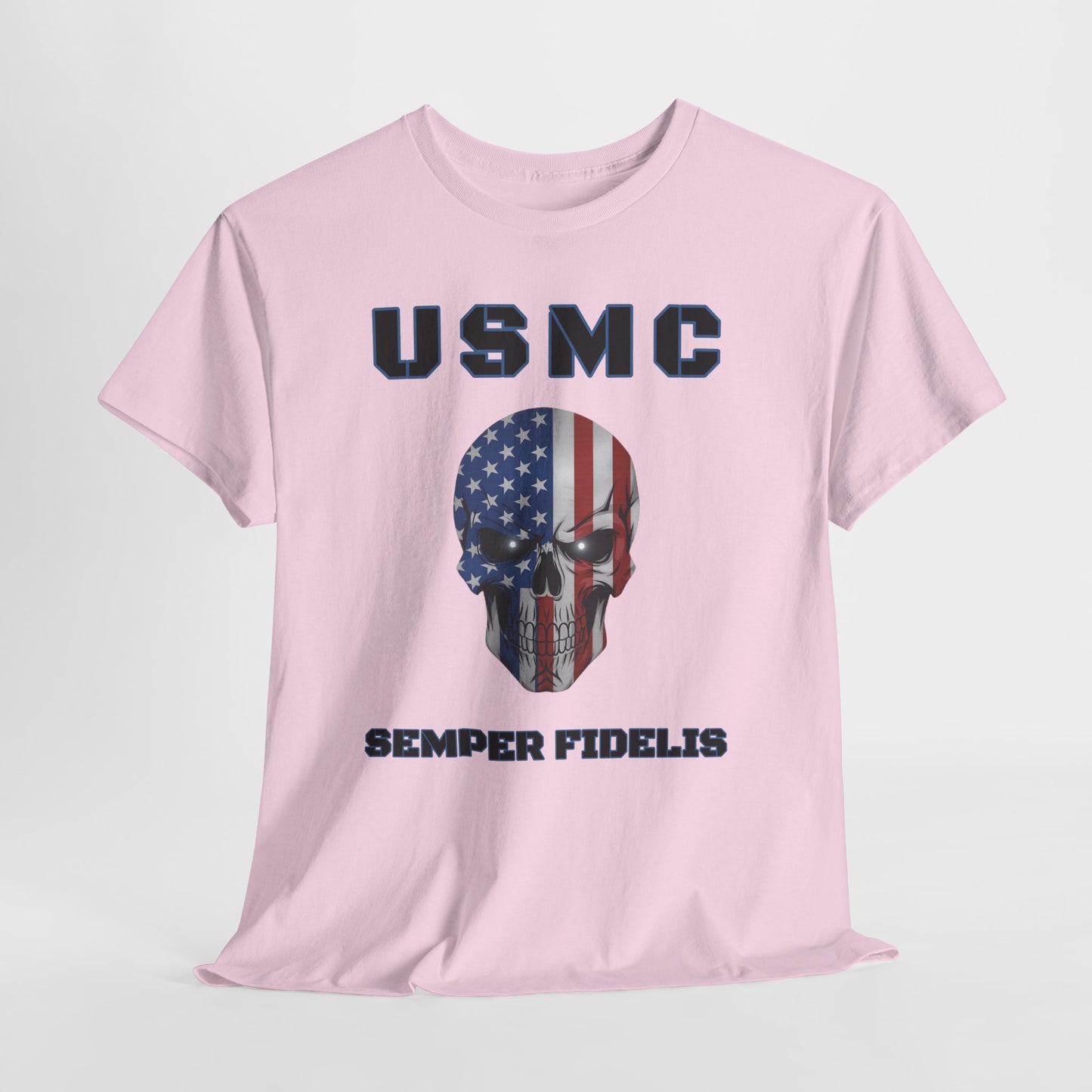 Marines USMC Semper Fidelis T-Shirt | Veteran Patriotic Military Pride Tee