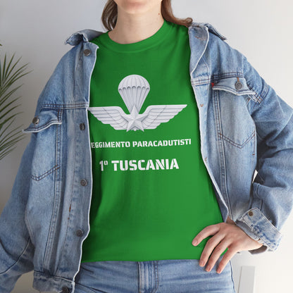 Paracadutisti Reggimento Tuscania Emblema T-Shirt | 1 Tuscania Paratrooper
