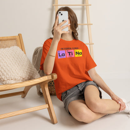 La Ti Na Shirt for Latina Women, Funny Latina Pride Tee, Hispanic Graphic T-Shirt, Latina Gift, Cute Spanish Style Shirt, Unisex Tee