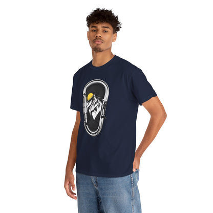 Rock Climbing Shirt, Mountain Graphic T-Shirt, Hiking Adventure Tee, Outdoor Sports Shirt, Climber Gift Idea