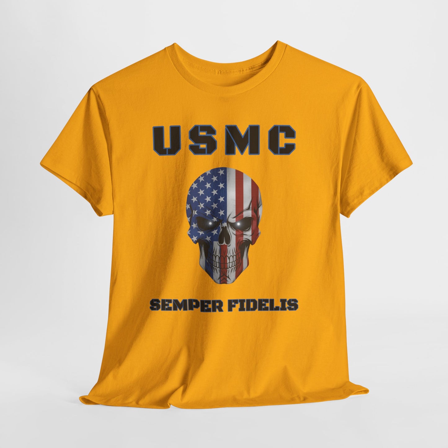Marines USMC Semper Fidelis T-Shirt | Veteran Patriotic Military Pride Tee