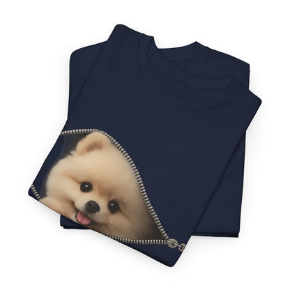 Pomeranian Dog Vintage T-Shirt | Pomerania Tee, Maglietta vintage con cane Pomerania, simpatica maglietta con Pomerania