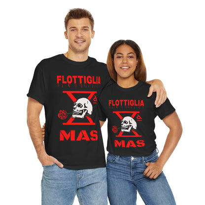 Maglietta Decima Flottiglia MAS - Flottiglia X Mas Design, Marina Militare Corpo Speciale, Marina Italiana