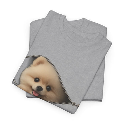 Pomeranian Dog Vintage T-Shirt | Pomerania Tee, Maglietta vintage con cane Pomerania, simpatica maglietta con Pomerania