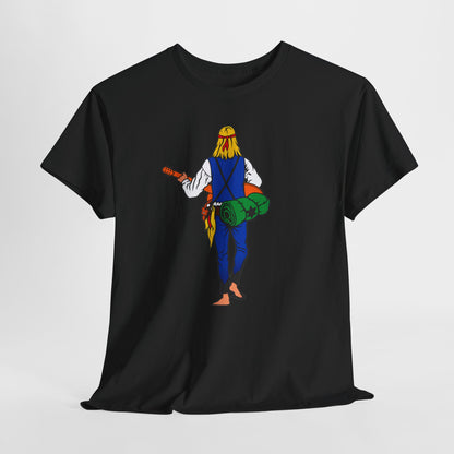 Maglietta Il Vagabondo – Stile Hippie Vintage Anni 80