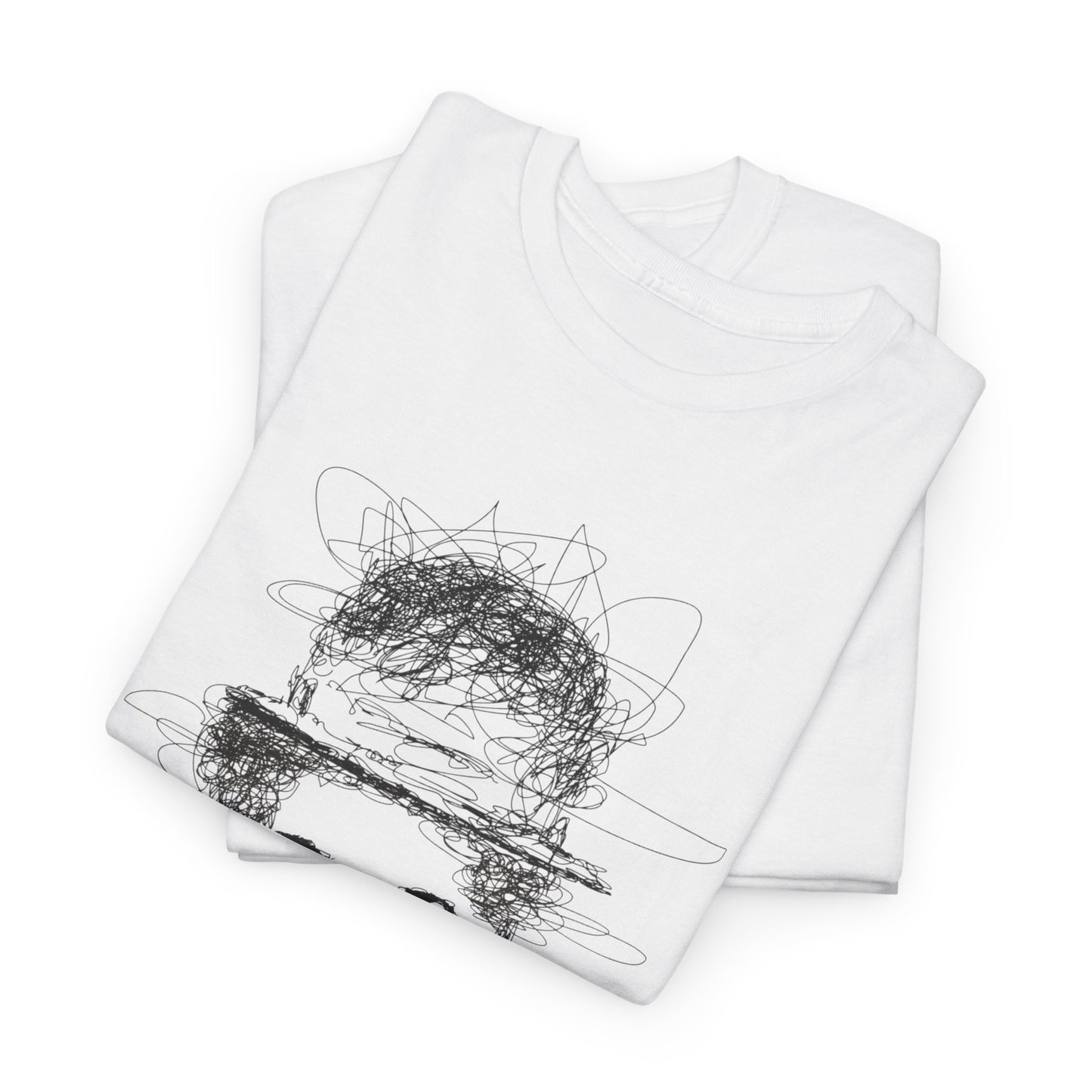 T-shirt Charlie Chaplin, Artistic Character Tee - Unique Graphic Design, Casual Wear, Gift for Artists, Vintage Style, Unisex Fashion