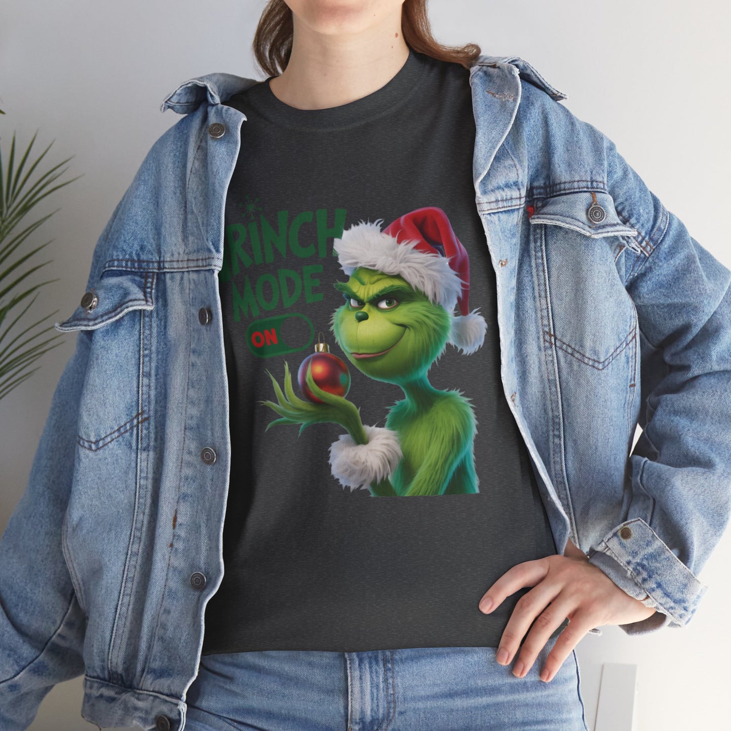 T-shirt Grinch Natale 2025 - Maglietta Divertente Natalizia Famiglia Holiday Tee