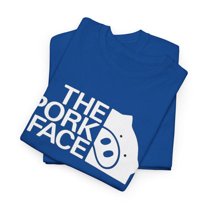 The Pork Face Funny Pig Parody T-Shirt | Pig Lover Graphic Tee