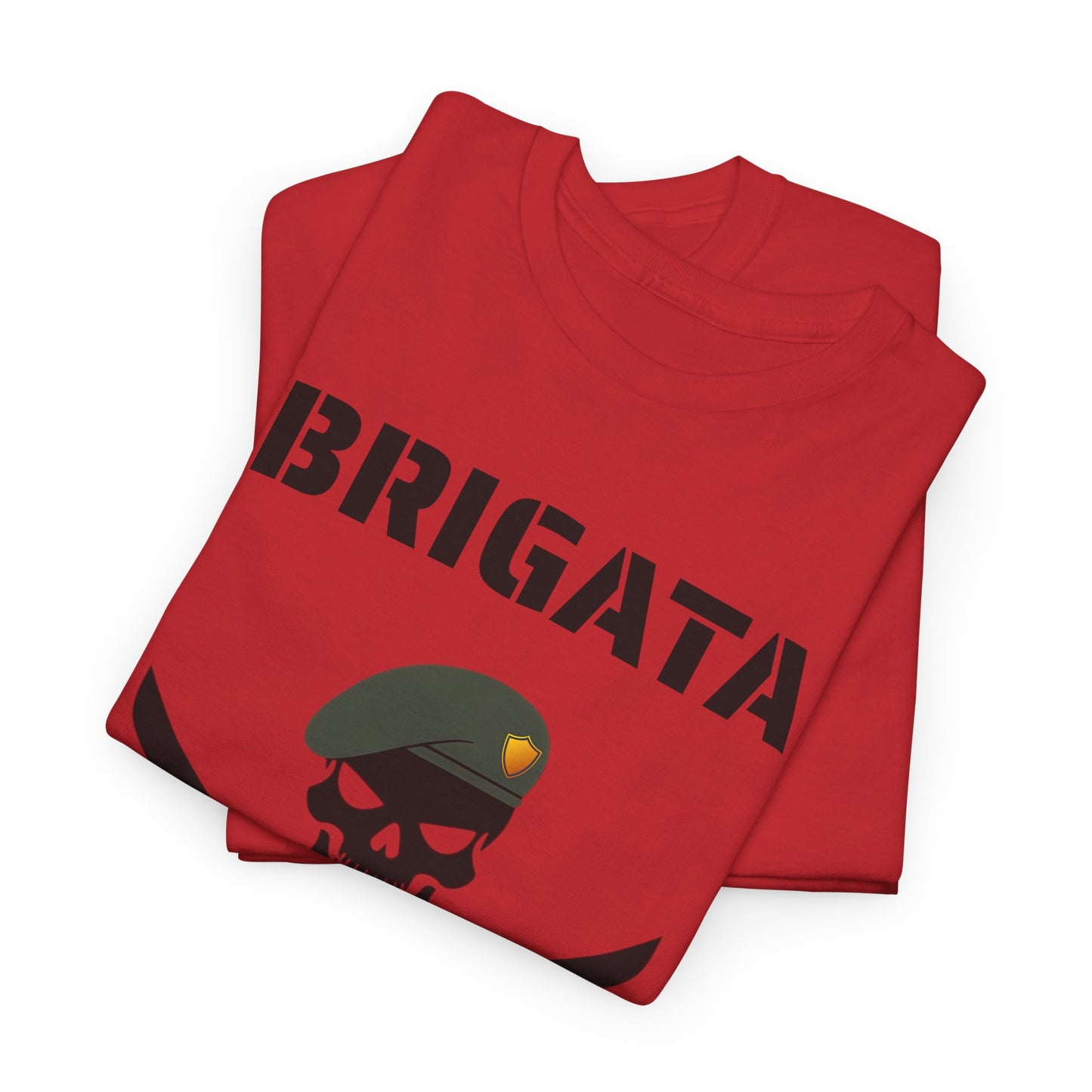 Brigata San Marco Skull T-Shirt — Marina Militare Pirate-Style Tee for Military Fans