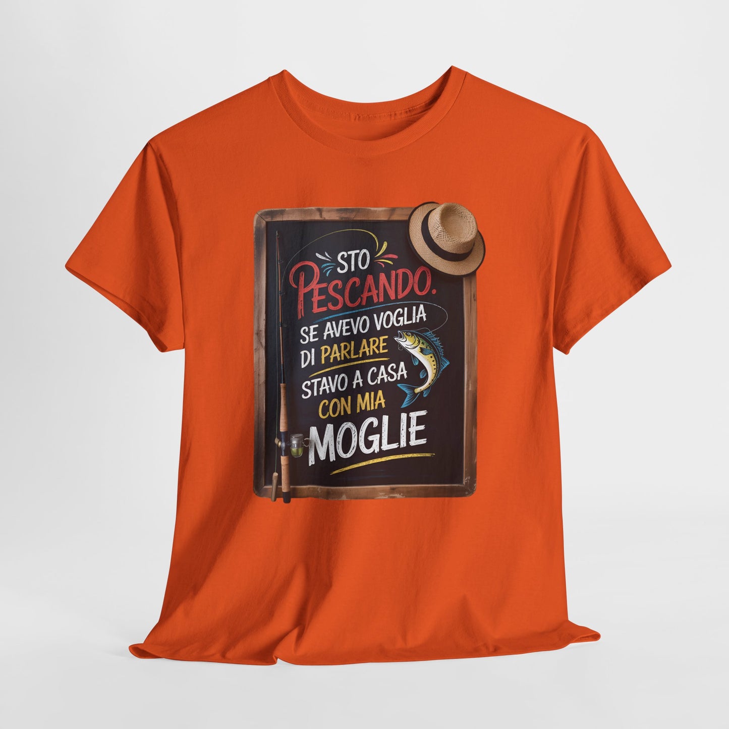 Maglietta da Pesca Uomo Divertente - T-Shirt Pescatore con Frase Spiritosa, Idea Regalo per Amanti della Pesca