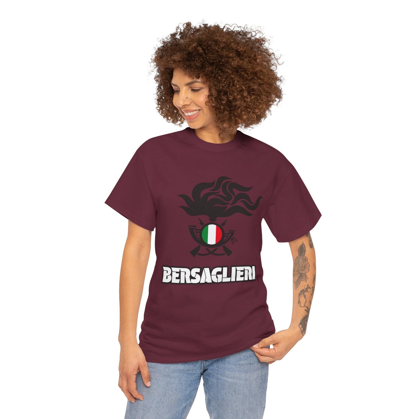 Maglietta Bersaglieri, Bersagliere Italiano, Esercito Italiano, Corpo Bersaglieri, Italia, Cappello Piumato