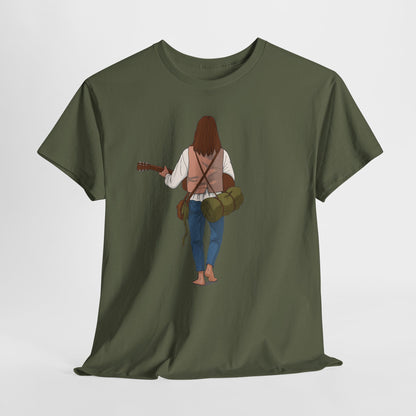 T-Shirt Il Vagabondo | Maglietta Vintage Anni 80 Retrò | Cotone Pesante | Idea Regalo