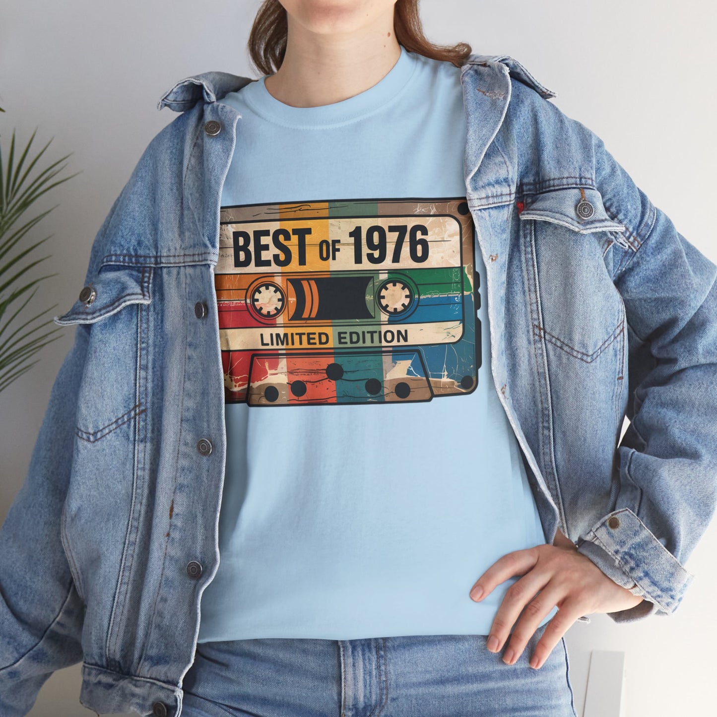 1976 Vintage Cassette 50th Birthday T-Shirt - Limited Edition Retro Bday Tee