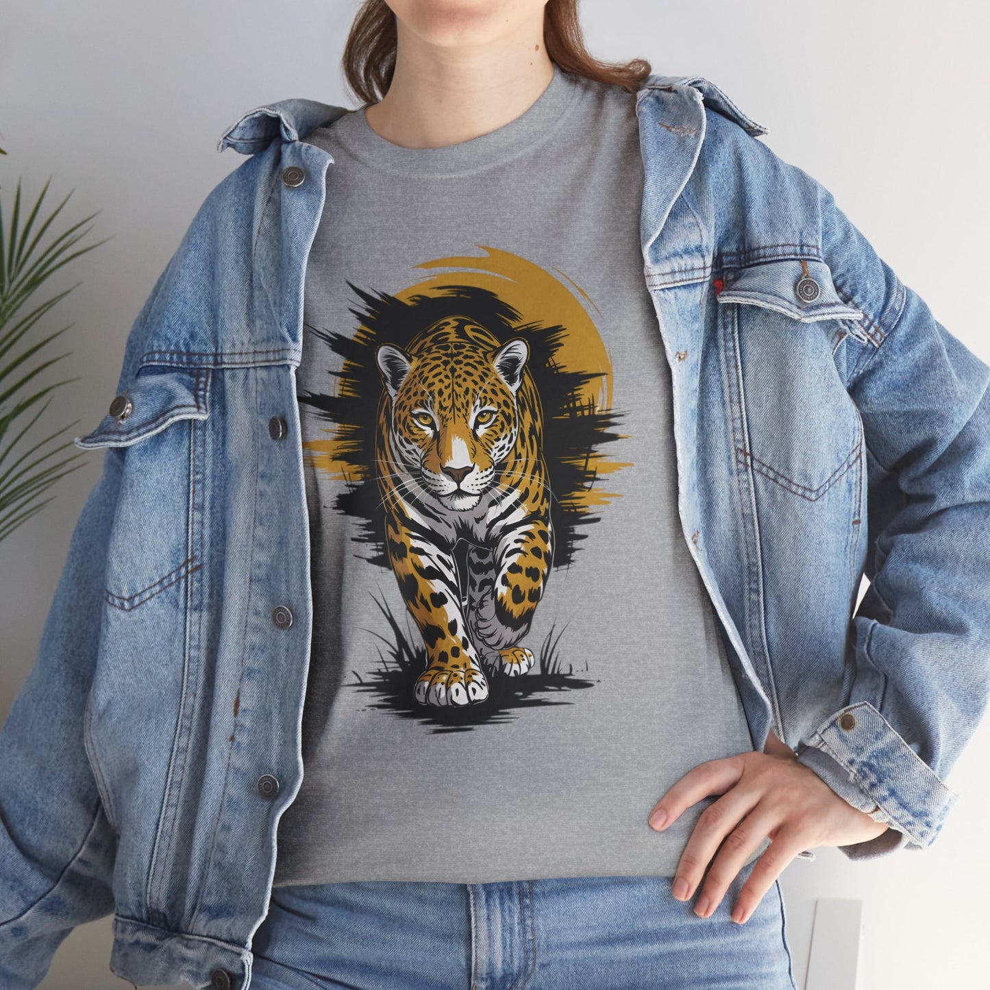 Jaguar Graphic T-Shirt — Big Cat Spirit Animal Tee