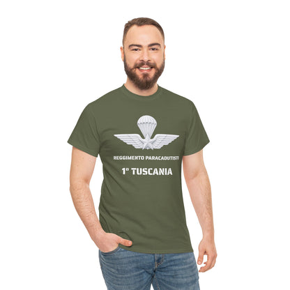 Paracadutisti Reggimento Tuscania Emblema T-Shirt | 1 Tuscania Paratrooper