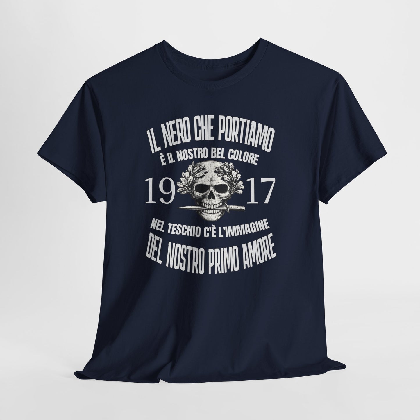 Maglietta Arditi 1917, T-Shirt Vintage Uomo Donna con Teschio, Grafica Storica Militare, Idea Regalo