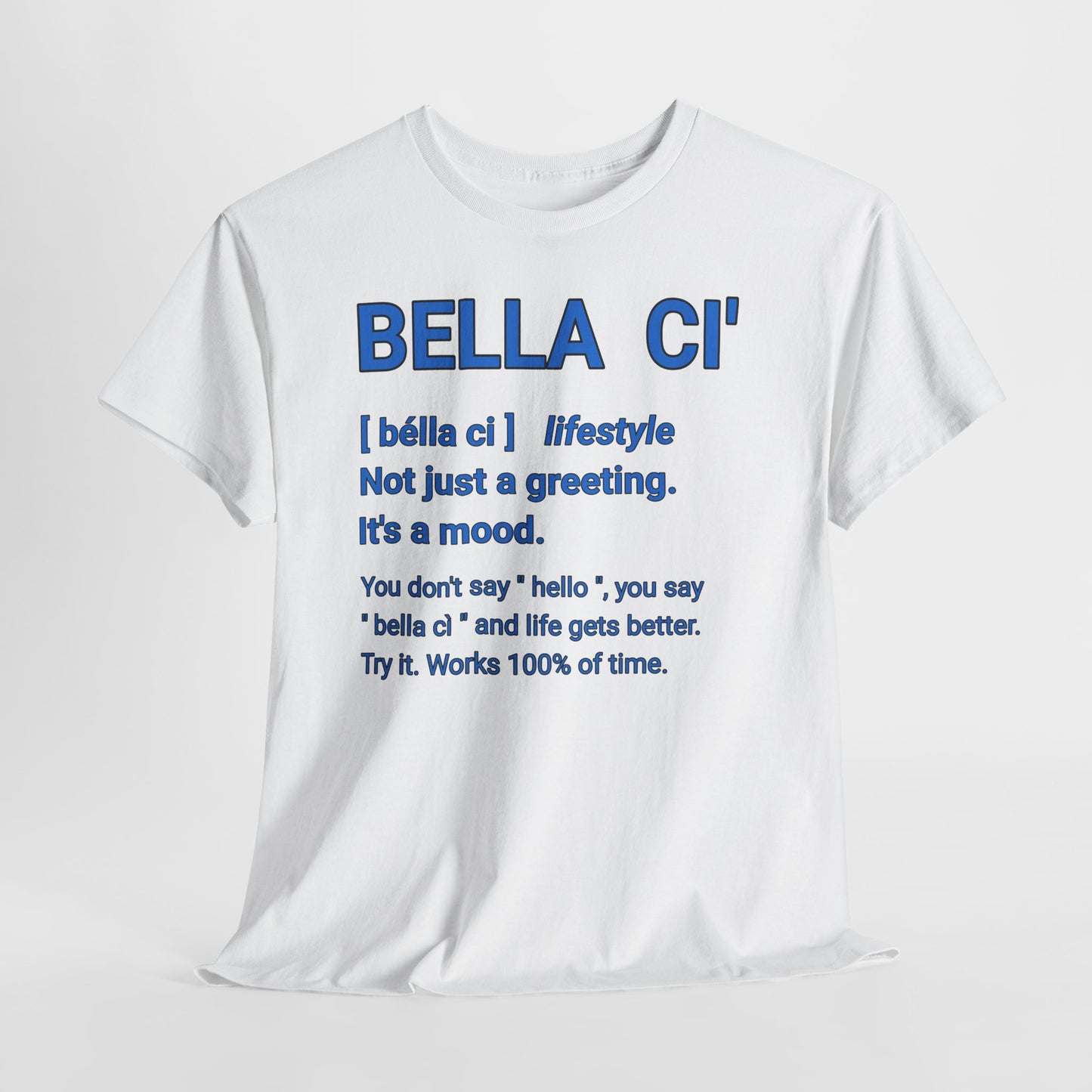 Maglietta Dizionario Romano, Maglietta divertente Vocaboli e sostantivi Romani, modi di dire Romaneschi, Bella Cì