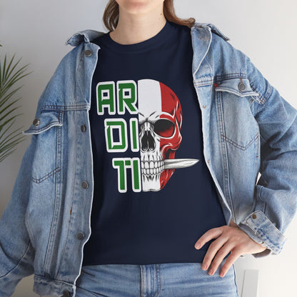 Maglietta Paracadutisti, Maglietta Arditi, Paracadutisti Arditi, Unisex Heavy Cotton T-Shirt Teschio, Shirt Paracadutisti incursori