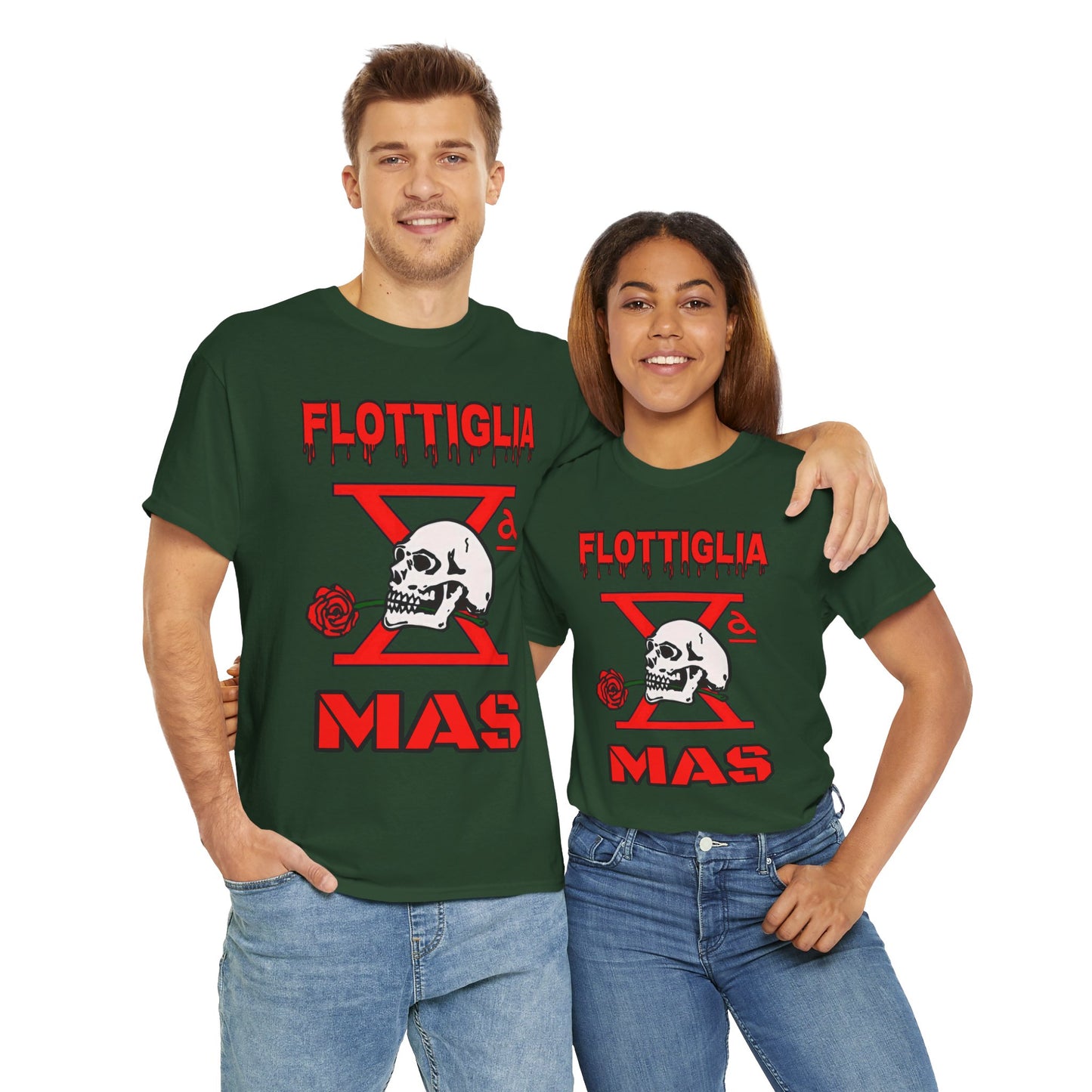 Maglietta Decima Flottiglia MAS - Flottiglia X Mas Design, Marina Militare Corpo Speciale, Marina Italiana
