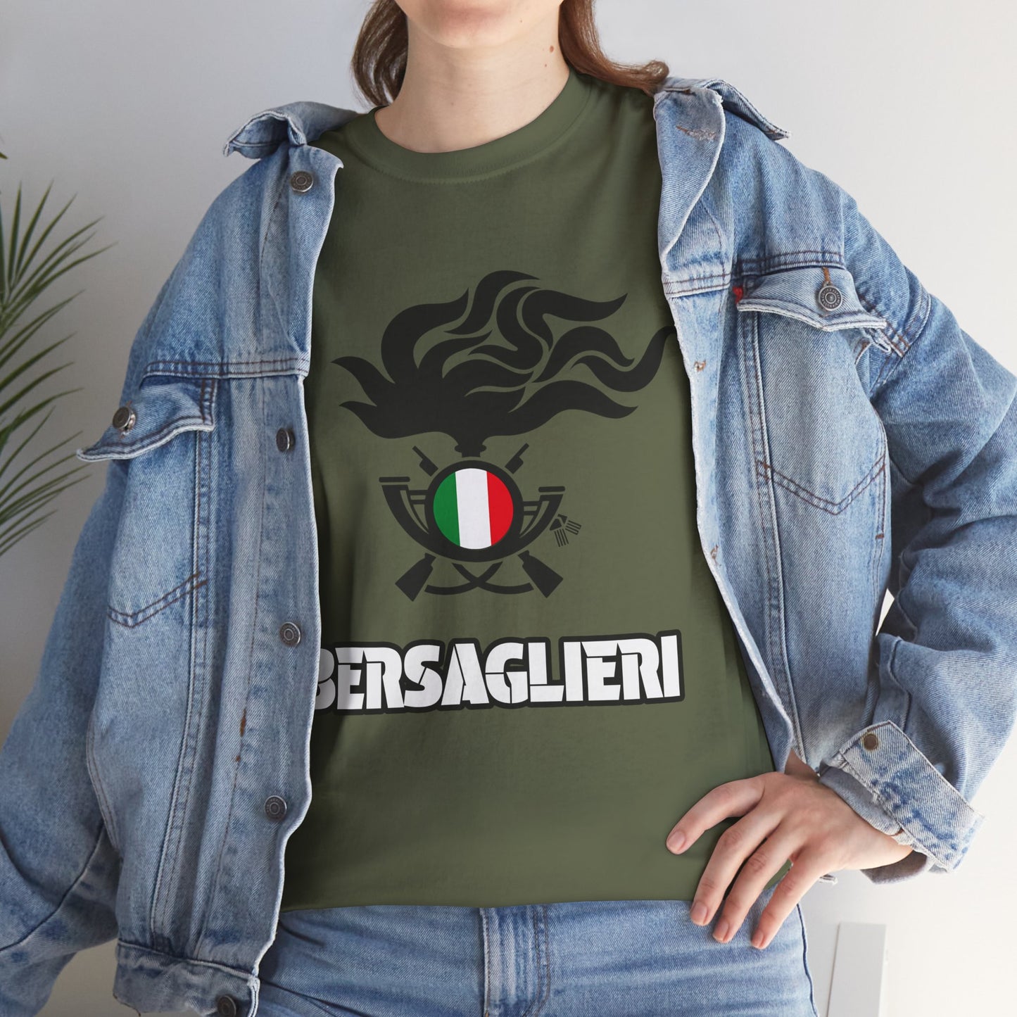 Maglietta Bersaglieri, Bersagliere Italiano, Esercito Italiano, Corpo Bersaglieri, Italia, Cappello Piumato