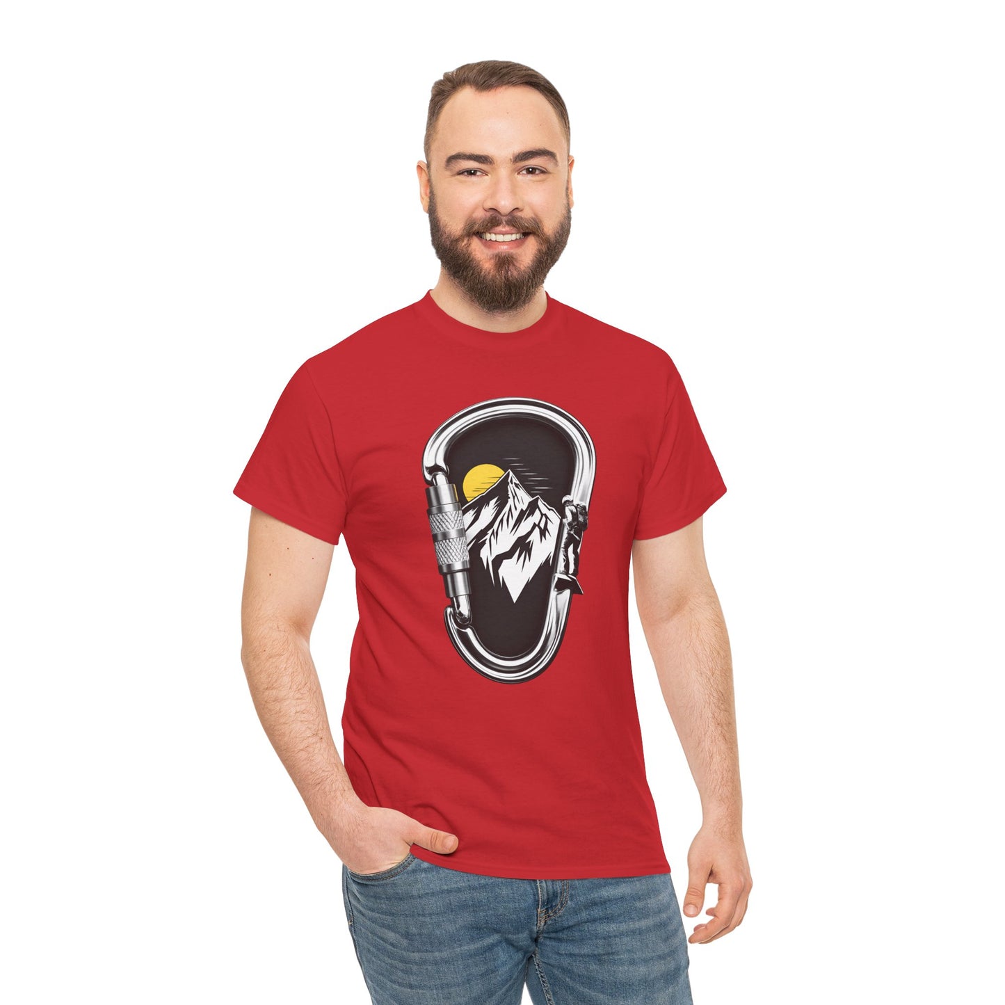 Rock Climbing Shirt, Mountain Graphic T-Shirt, Hiking Adventure Tee, Outdoor Sports Shirt, Climber Gift Idea