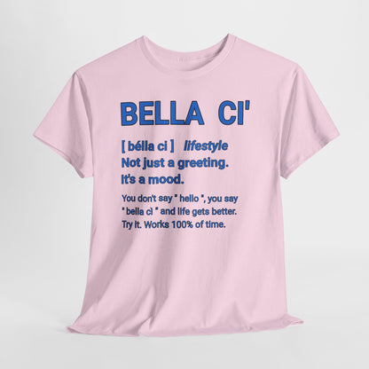 Maglietta Dizionario Romano, Maglietta divertente Vocaboli e sostantivi Romani, modi di dire Romaneschi, Bella Cì