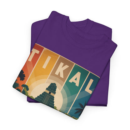 Tikal Jaguar T-Shirt — Guatemala Petén Animal Design
