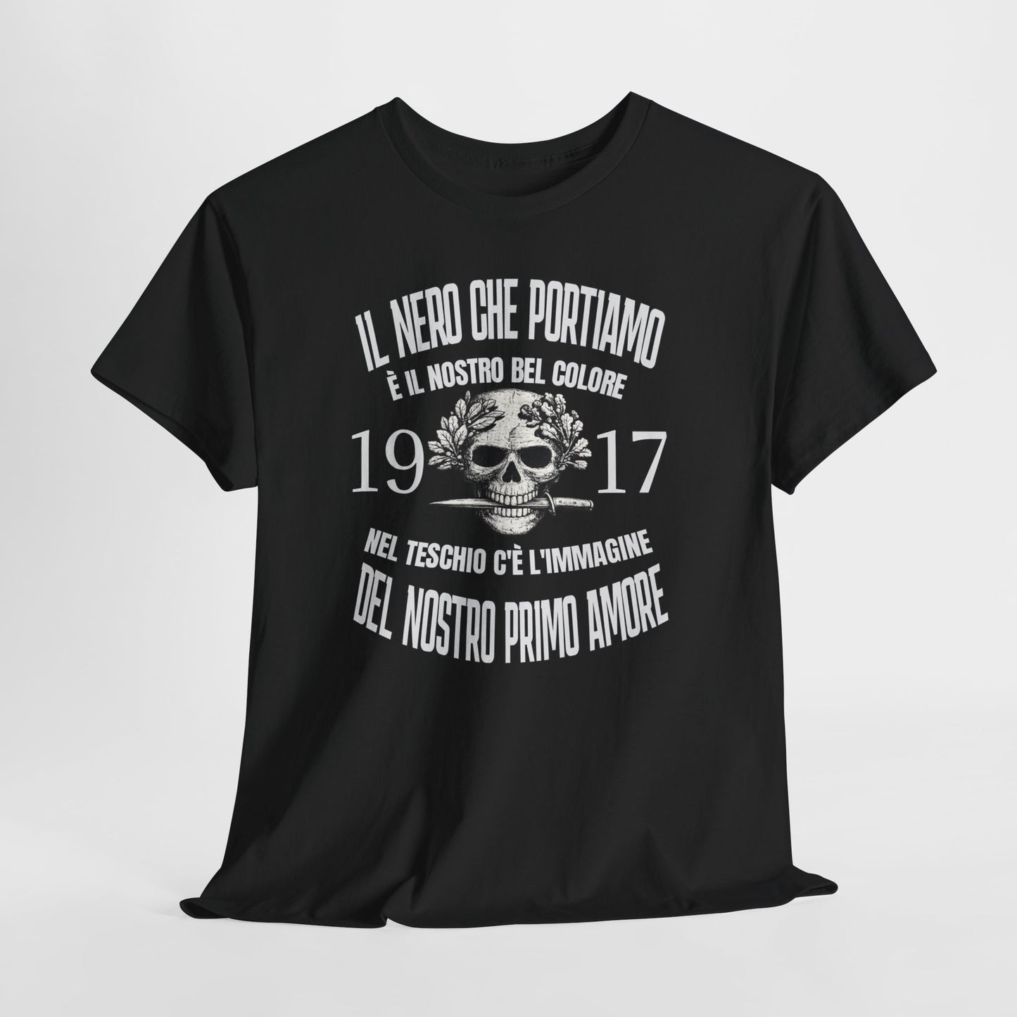 Maglietta Arditi 1917, T-Shirt Vintage Uomo Donna con Teschio, Grafica Storica Militare, Idea Regalo