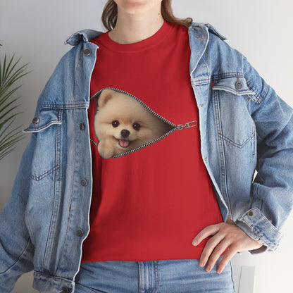 Pomeranian Dog Vintage T-Shirt | Pomerania Tee, Maglietta vintage con cane Pomerania, simpatica maglietta con Pomerania