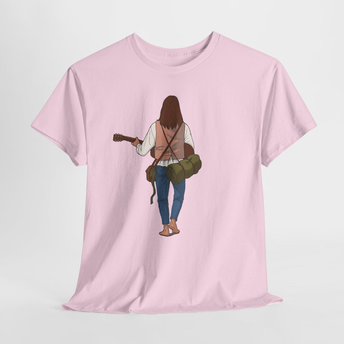 T-Shirt Il Vagabondo | Maglietta Vintage Anni 80 Retrò | Cotone Pesante | Idea Regalo
