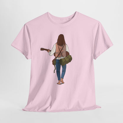 T-Shirt Il Vagabondo | Maglietta Vintage Anni 80 Retrò | Cotone Pesante | Idea Regalo