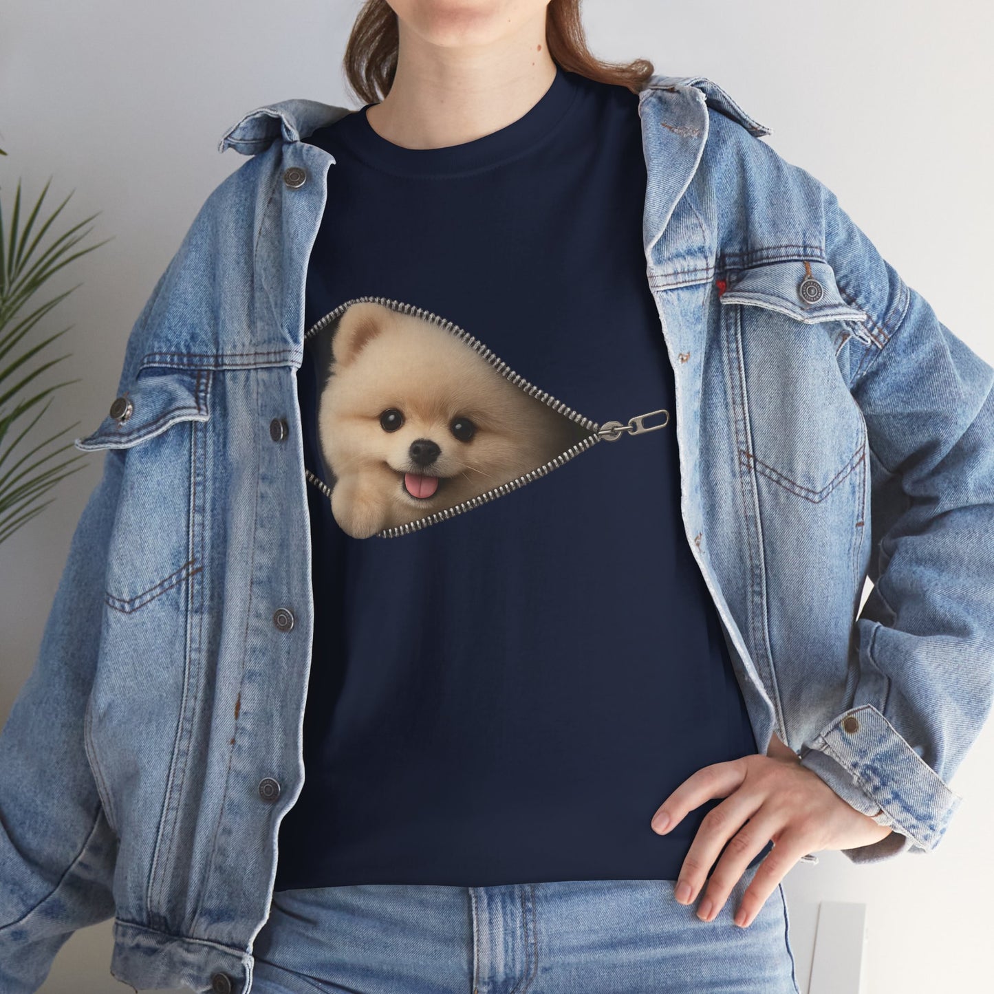 Pomeranian Dog Vintage T-Shirt | Pomerania Tee, Maglietta vintage con cane Pomerania, simpatica maglietta con Pomerania
