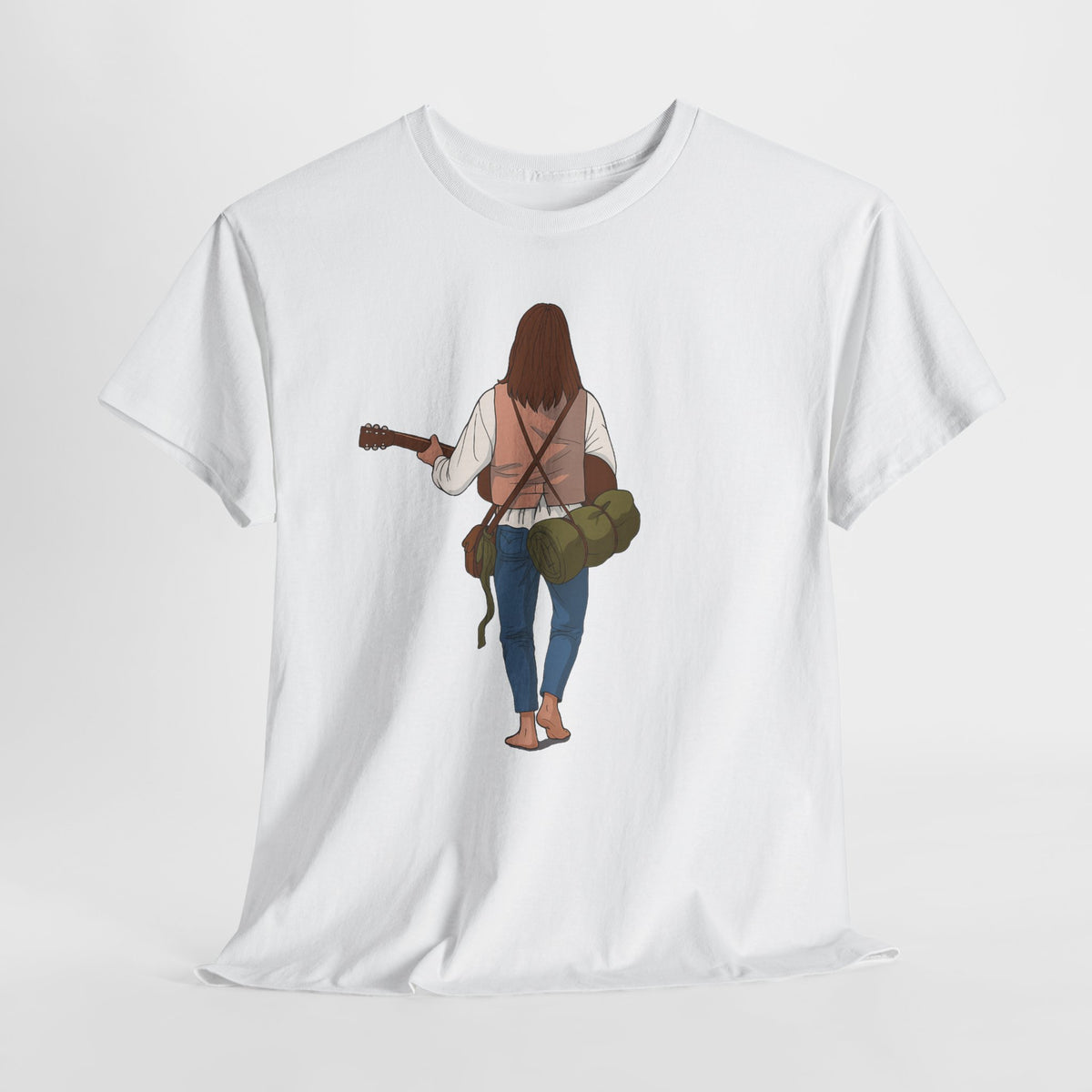 T-Shirt Il Vagabondo | Maglietta Vintage Anni 80 Retrò | Cotone Pesante | Idea Regalo