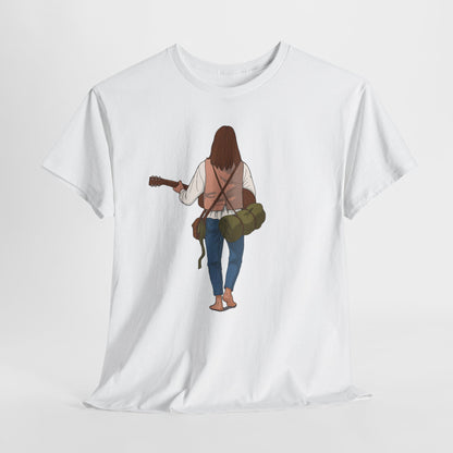T-Shirt Il Vagabondo | Maglietta Vintage Anni 80 Retrò | Cotone Pesante | Idea Regalo
